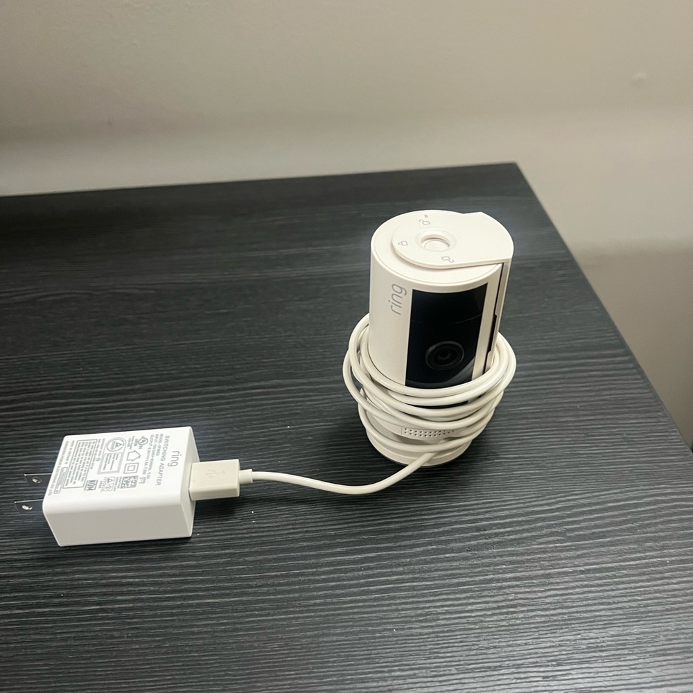 Ring Camera in White and Black